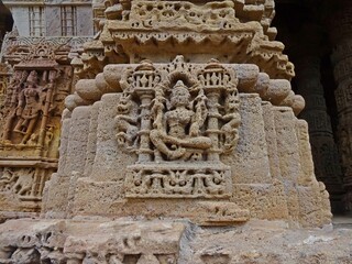 Modhera, the majestuous Sun Temple of Gujarat,india