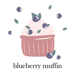 birthday card with cupcake and candle