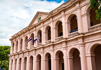 Obraz premium Architecture of Asuncion, the capital of Paraguay in South America