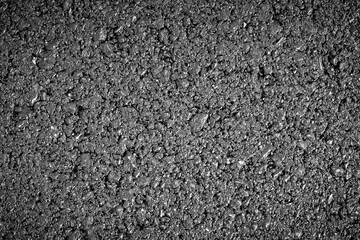 Gray new asphalt texture.