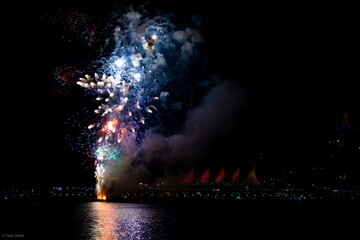 Fireworks at Vancouver