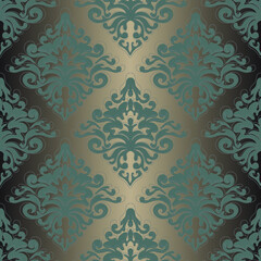 seamless damask pattern