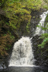 The Rha waterfalls near Uig on the Isle of Skye