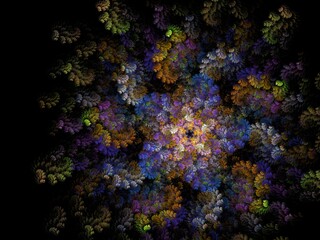 Obraz premium Imaginatory fractal background Image