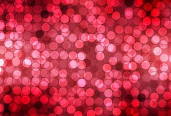 Light Red vector backdrop with dots.
