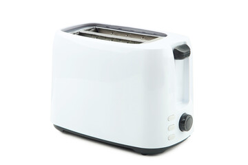 Modern toaster isolated on white background