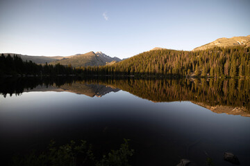 lake in the mountains