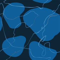 Vector modern seamless pattern with colorful hand draw abstract elements, doodles. Use it for wallpaper, textile print, pattern fills, web page, surface textures, wrapping paper, design presentation