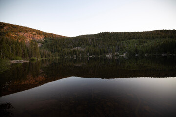 reflection in the lake