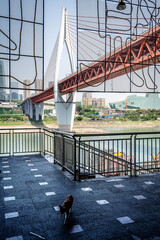 Sous un pont - Chongqing