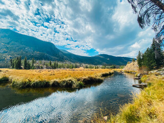 autumn in the mountains