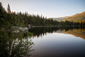 lake in the mountains