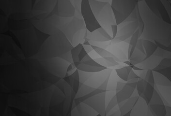 Obraz premium Light Gray vector polygonal template.