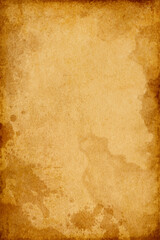 Old brown paper texture with spots