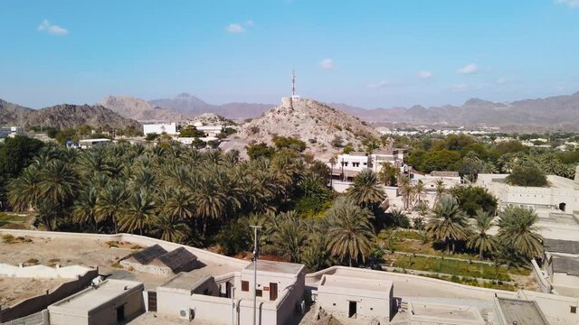 Hatta heritage village in Hatta town of Dubai emirate in the UAE