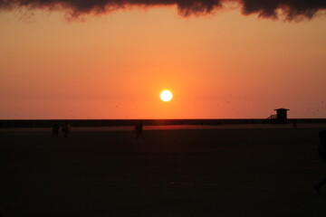 Orange Beach Sunset