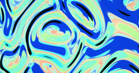 Abstraction wavy art background design