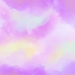 Background texture elegant woman fashion illustration. Abstract backgrounds yellow violet pink, purple, orange color. Looks like blue sky. Gradient card for wallpaper, print, poster, post card design