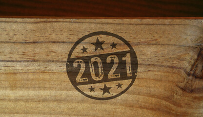 2021 year stamp and stamping