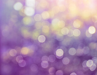Abstract bokeh defocus glitter blur background