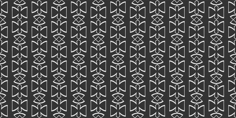black and white seamless pattern
