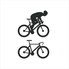 Obraz premium road bike icon collestions.