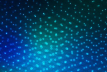 Dark Blue, Green vector template with circles.