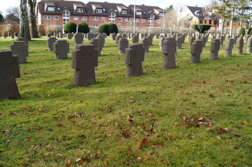 Naklejka premium Soldatenfriedhof Euskirchen