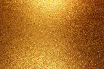 Rough gold background texture.