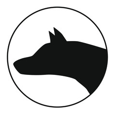wolf head icon