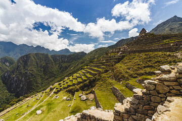 View of the Incan citadel Machu Picchu - Cuzco, Peru © Jersson Tello