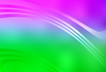 Light Pink, Green vector abstract bright texture.