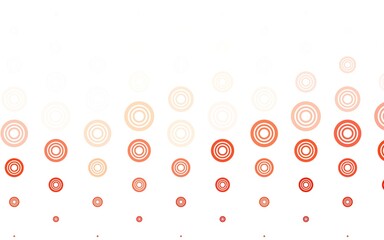 Light Red vector texture with disks.