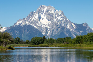 Grand Tetons View from Jenny Lake, Wyoming National Park