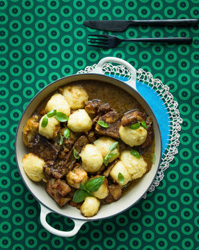 Beef Stew with dumplings