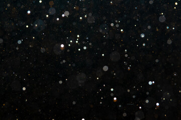 Glittering stars of bokeh use for celebrate