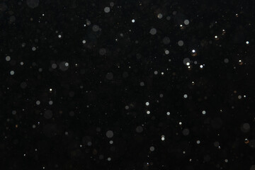 Glittering stars of bokeh use for celebrate