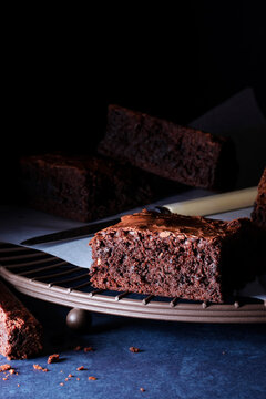 Homemade Chocolate Brownies.