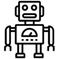 Naklejka premium Robotics Technology 