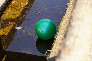 使い古したボール