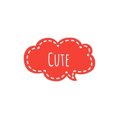 ''Cute'' Lettering