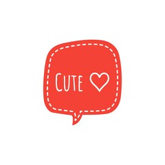 ''Cute'' Lettering