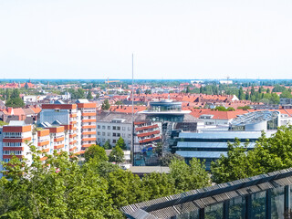 View Over Berlin from the flak tower Humboldthain