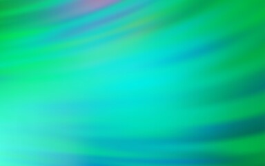 Light Green vector pattern with wry lines. A circumflex abstract illustration with gradient. The best colorful design for your business.