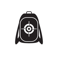 Bag pack logo design template