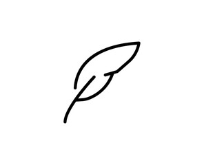 Pen line icon