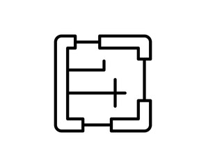 Blueprint flat icon