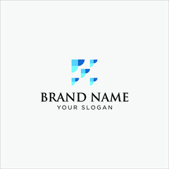 Leadership logo design. finance, community and non profit vector logo 