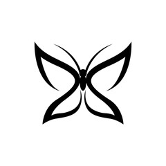 Beauty butterfly logo images