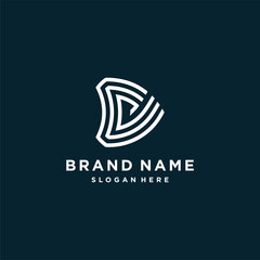 Creative initial letter logo design for company or person Premium Vector part 6